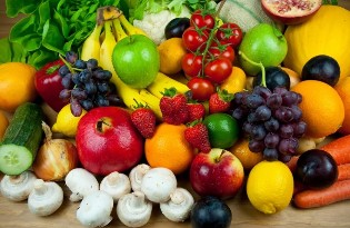 ผักและ fruits